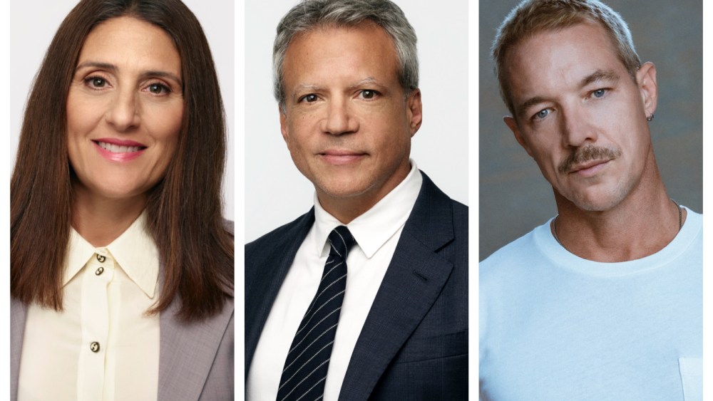 Pamela Abdi and Michael De Luca MPTF co-chairs Oscar party eve