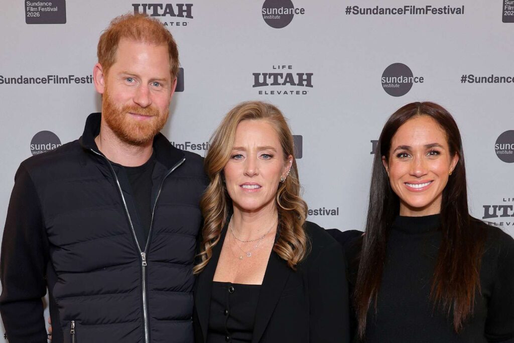 Meghan Markle and Prince Harry appear together for the first time at Sundance Film Festival