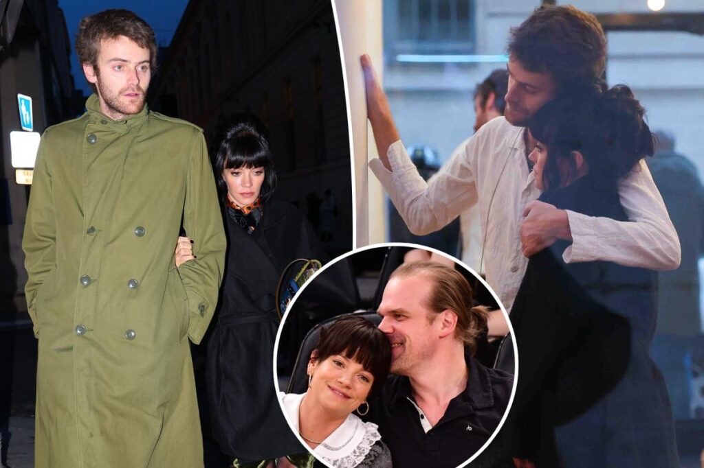 Lily Allen spotted in Paris with new boyfriend after split from David Harbor