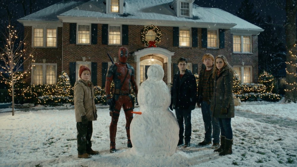 Inside the viral ‘Deadpool’ and ‘Harry Potter’ AI Christmas mashup