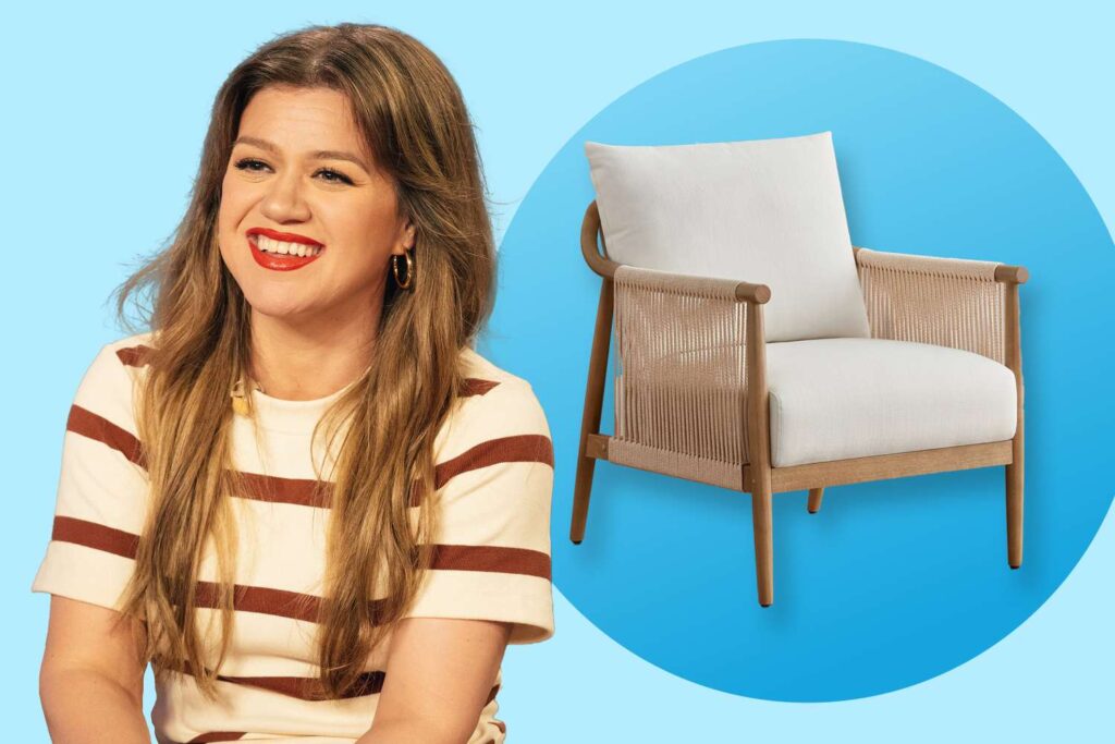 This Kelly Clarkson accent chair is available at Wayfair