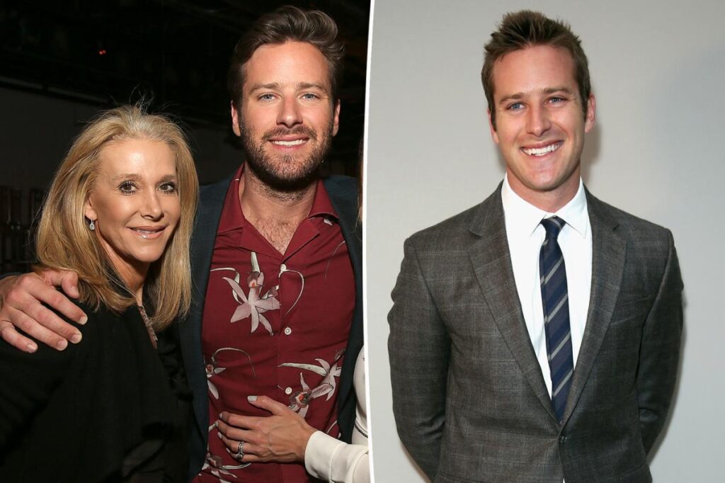 Armie Hammer’s mother launches scandal-hit Armie Hammer podcast