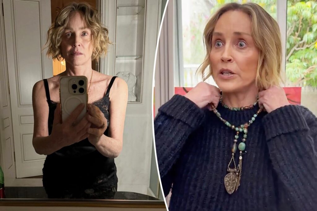 Sharon Stone, 67, questions people who are ‘afraid of aging’ in ‘feisty’ Instagram video