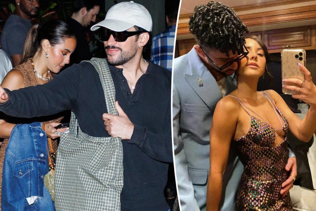 Bad Bunny and Gabriela Berlingeri enjoy a dinner date in Sao Paulo