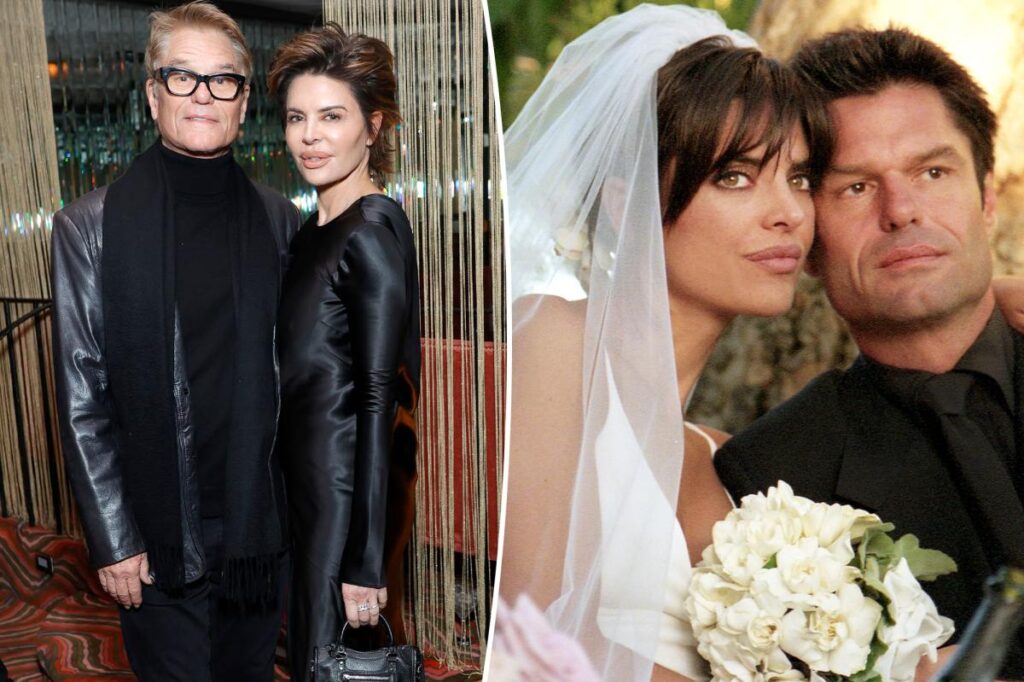 Lisa Rinna addresses long-standing rumors that husband Harry Hamlin is gay