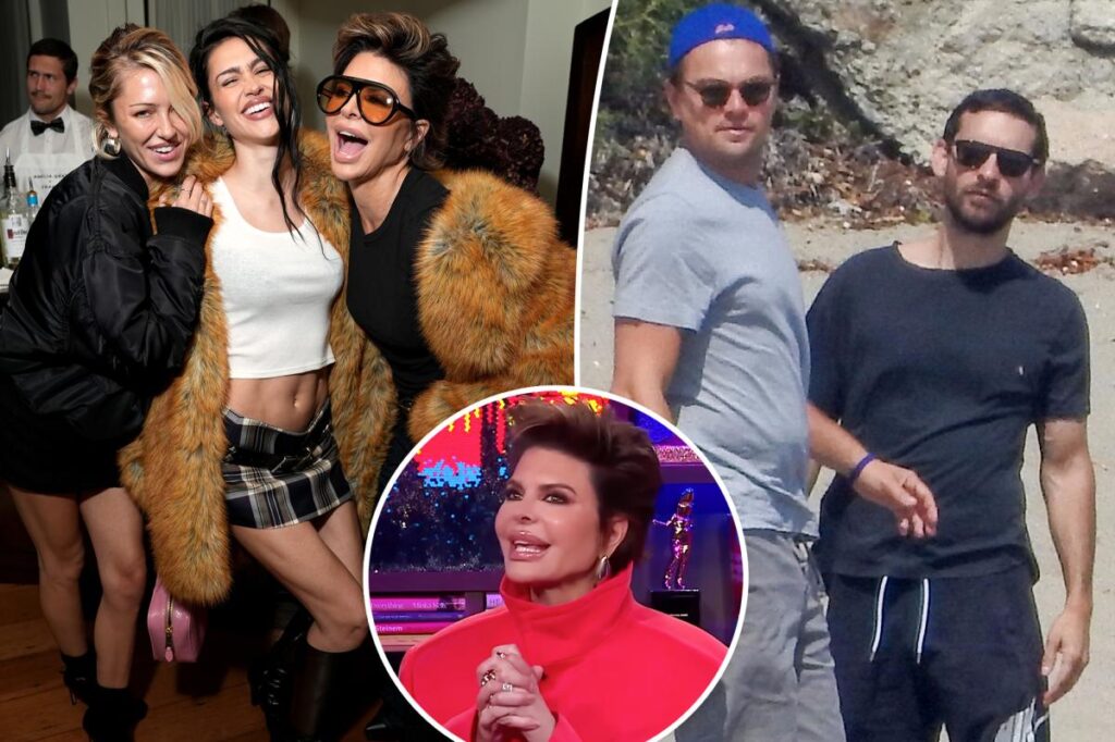 Lisa Rinna claims Leonardo DiCaprio and Tobey Maguire ‘beat’ their daughters