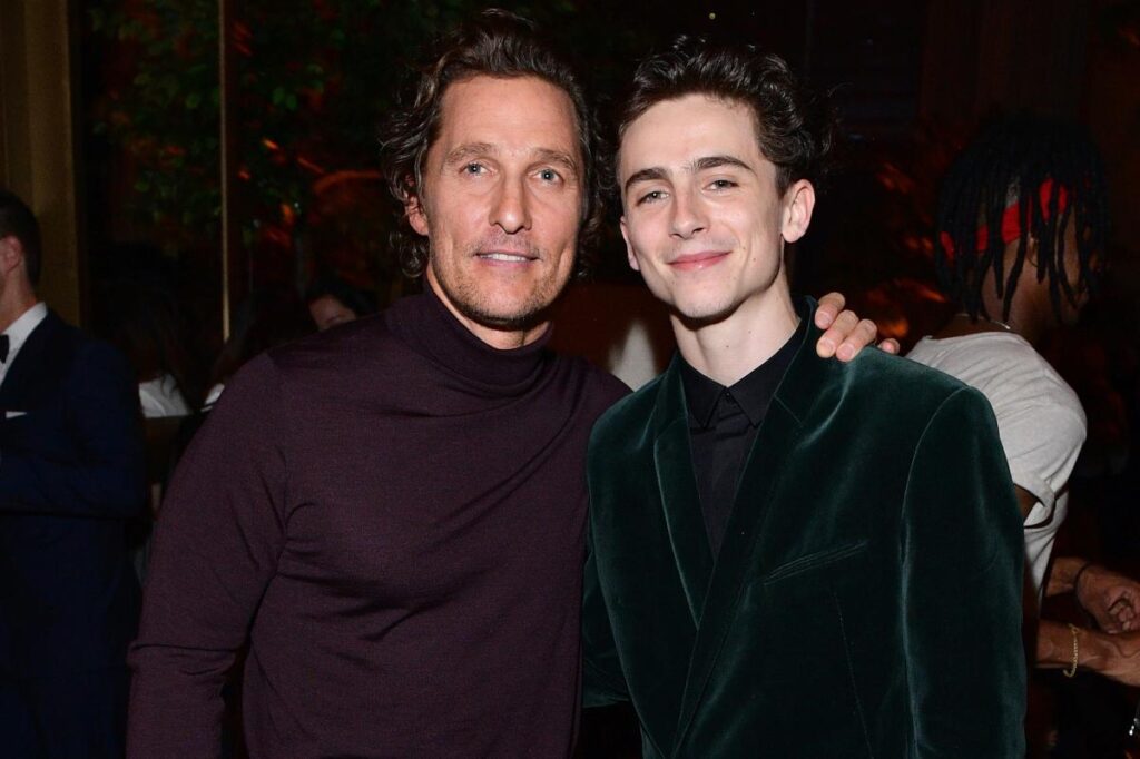 Matthew McConaughey pulled a nasty prank on Timothée Chalamet while filming ‘Interstellar’