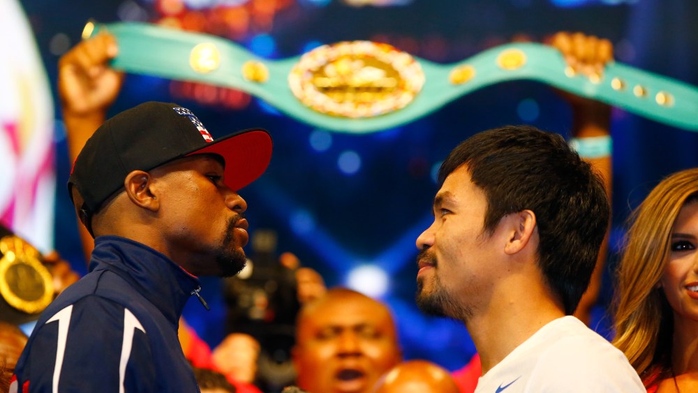 Floyd Mayweather vs. Manny Pacquiao rematch to be broadcast live on Netflix