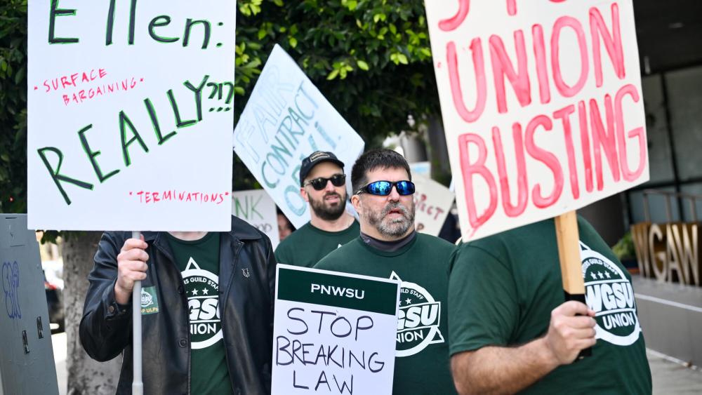 WGA staff go on strike weeks before AMPTP negotiations