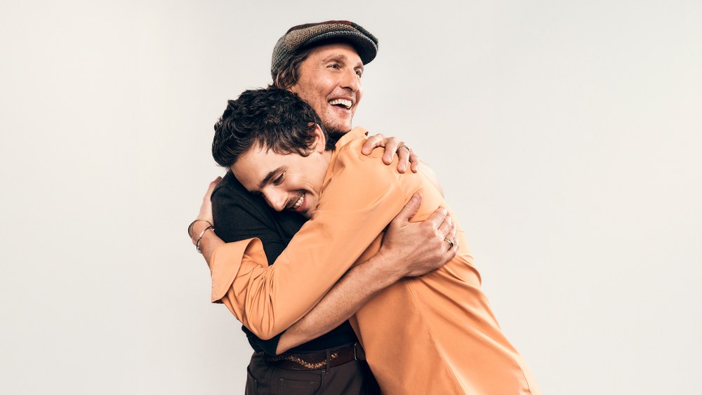Timothée Chalamet and Matthew McConaughey on Interstellar, Marty Supreme