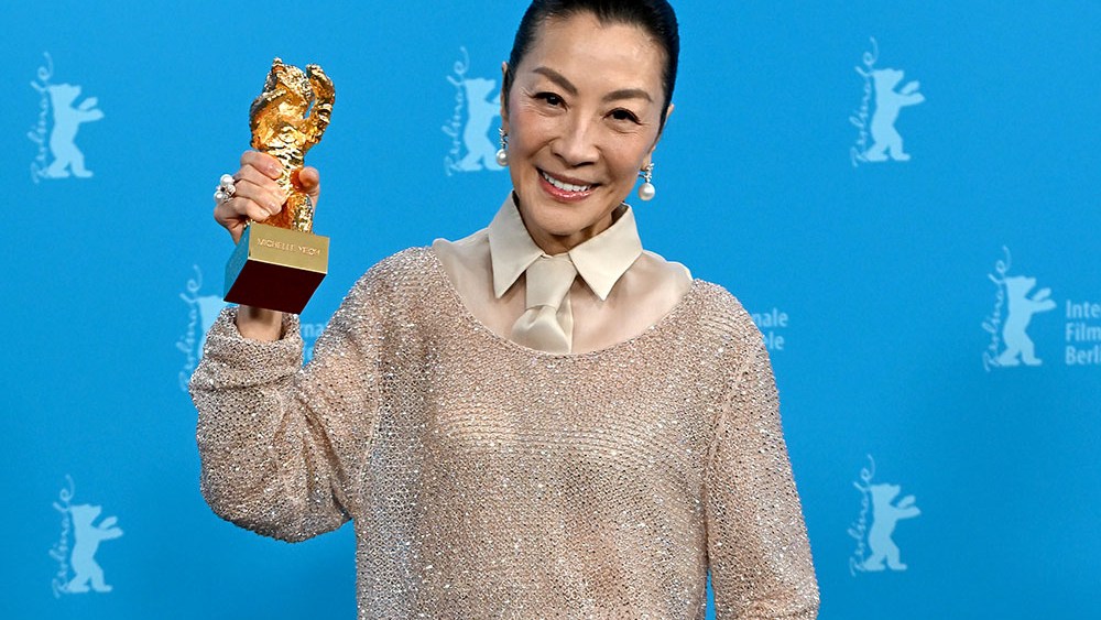 Michelle Yeoh avoids US politics in Berlin, focuses on movies