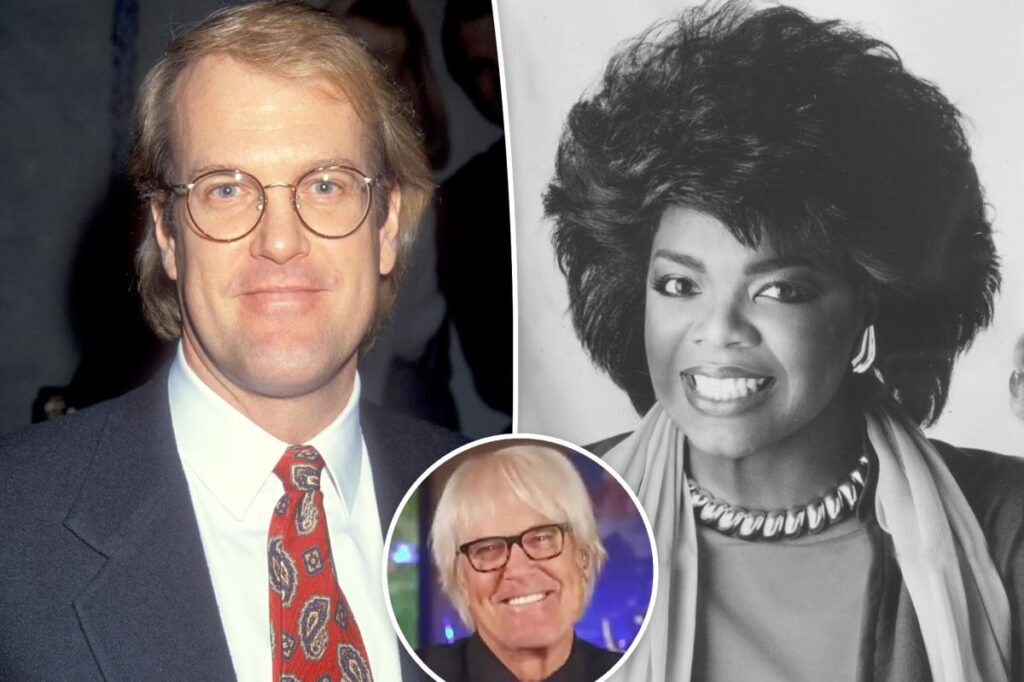 John Tesh reflects on the prejudice he felt when dating Oprah Winfrey in the ’70s