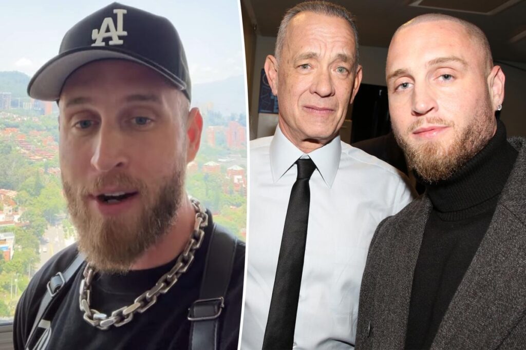 Tom Hanks’ son Chet trapped in Colombia without US passport