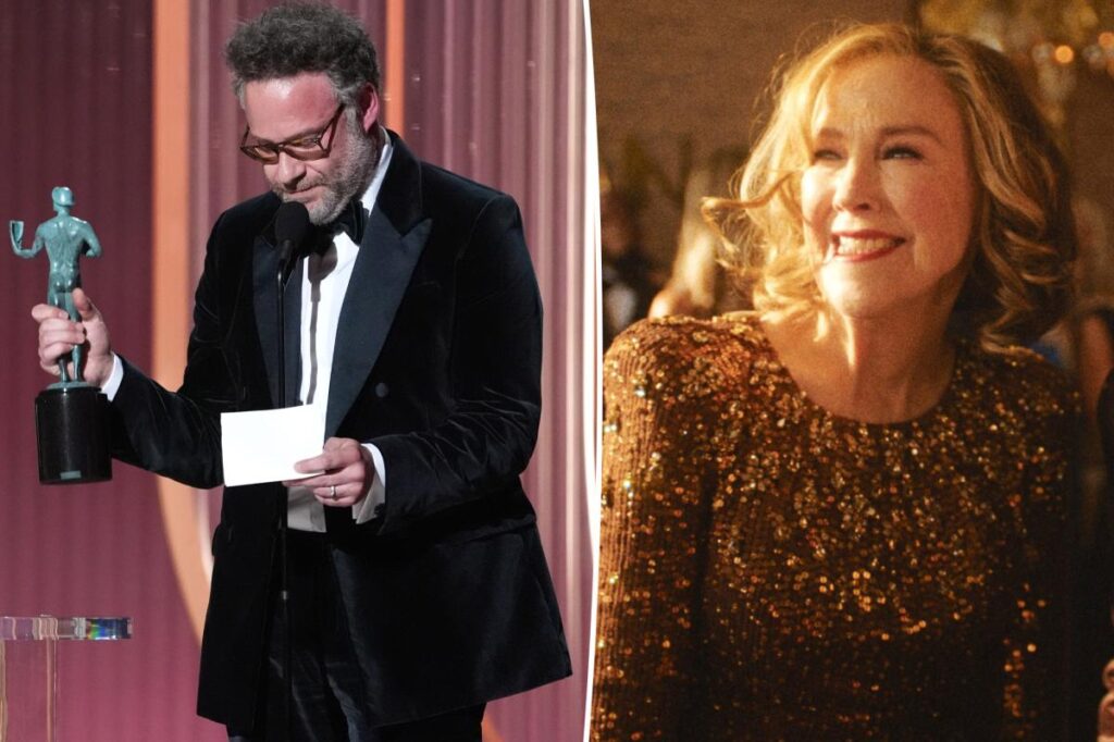 Catherine O’Hara receives posthumous SAG Actor Award as Seth Rogen gives moving speech in her honor