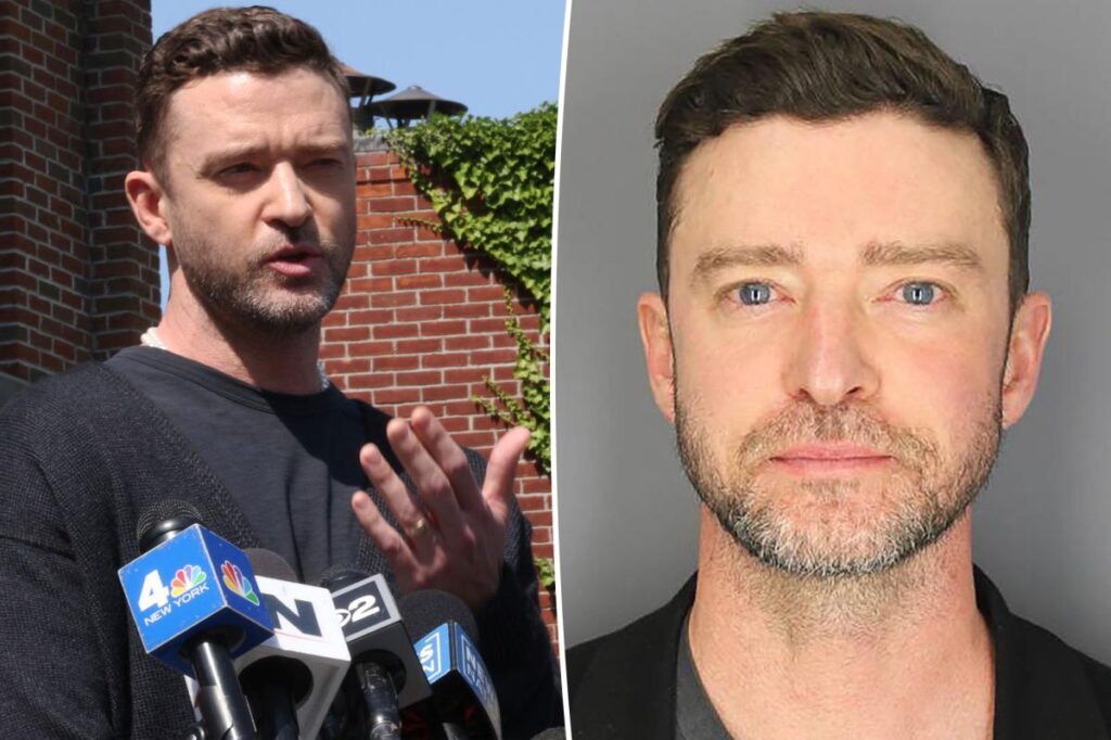 Justin Timberlake sues upscale Long Island town over DUI arrest