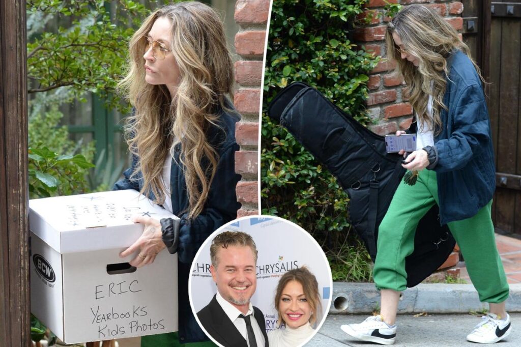Eric Dane’s widow Rebecca Gayheart moves late actor’s belongings from Johnny Depp’s house