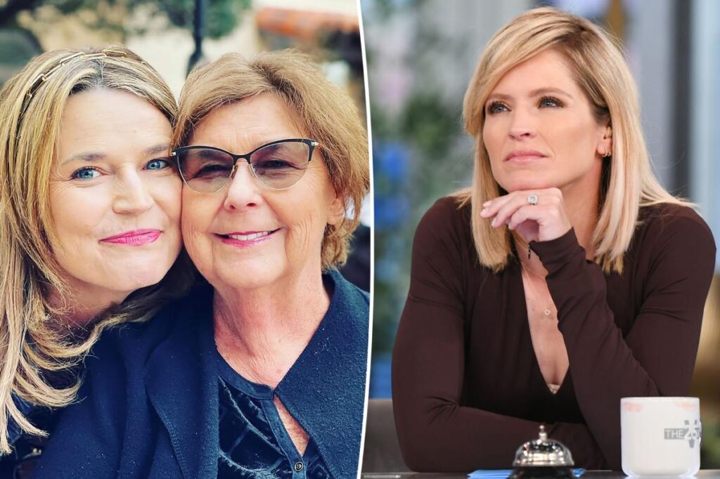 ‘The View’ Co-Host Sarah Haines Surrounds Colleague Savannah Guthrie After Mother Kidnaps