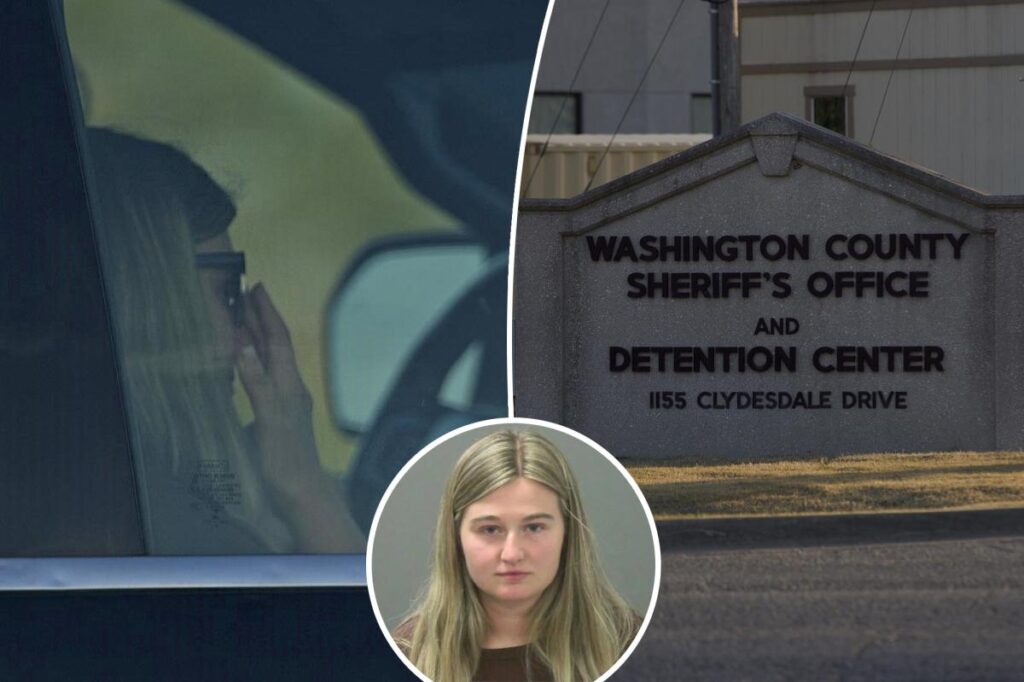 Kendra Duggar spotted leaving jail after being charged with child endangerment