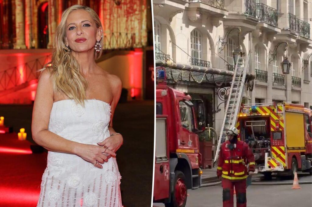 Sarah Michelle Gellar, ‘Ready or Not 2’ star escapes massive Paris hotel fire