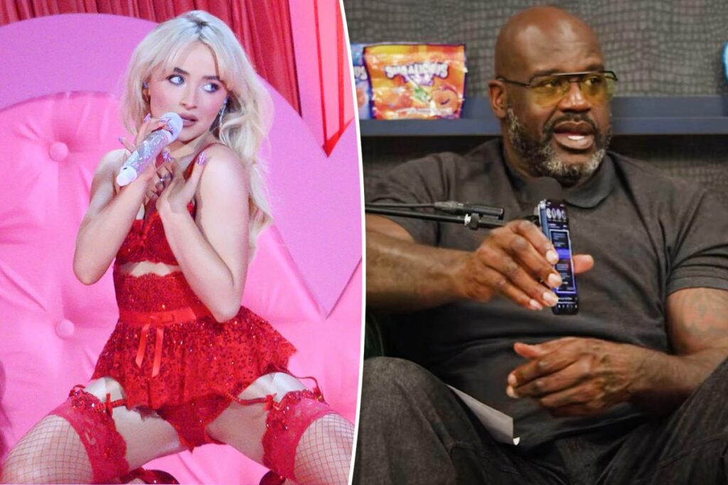 Shaq denies sending ‘naughty’ messages to Sabrina Carpenter