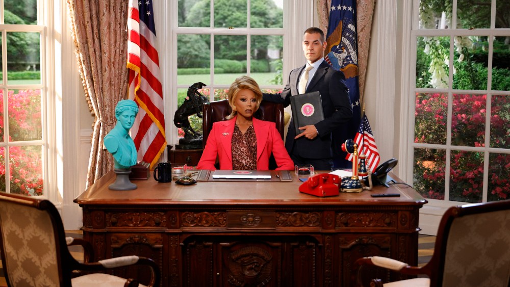 RuPaul plays president in drag movie