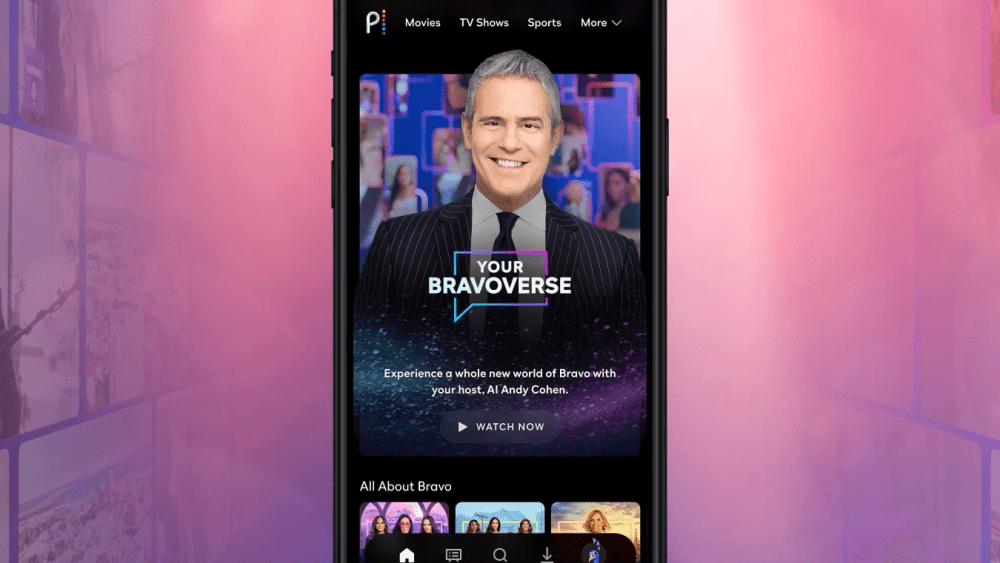 Peacock AI-generated Andy Cohen reveals Bravo gossip in vertical video