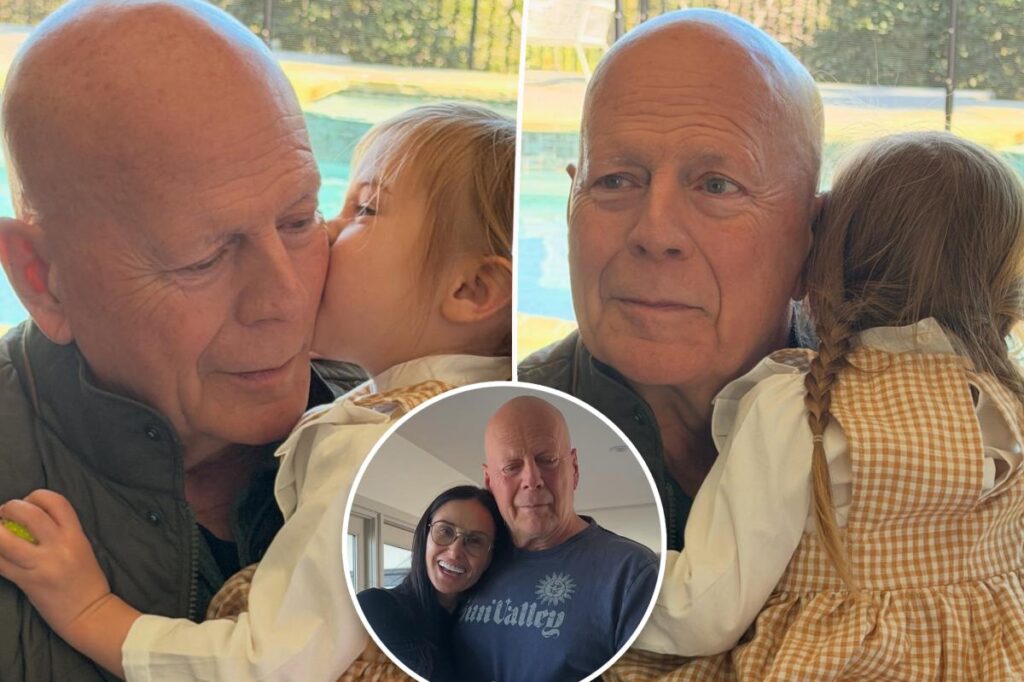 Demi Moore celebrates ex Bruce Willis’ 71st birthday with sweet new snap as actor battles dementia