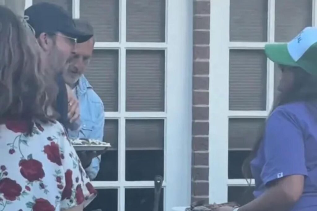 Foo Fighters frontman Dave Grohl surprises guests with barbecue at Los Angeles Backyard Bash