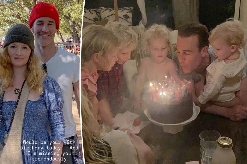 James Van Der Beek’s widow celebrates his birthday