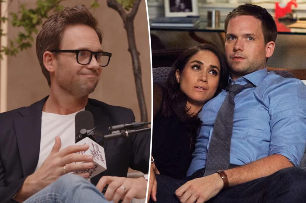 Patrick J. Adams says he and his ‘Suits’ co-star Meghan Markle were ‘rolling all the time’