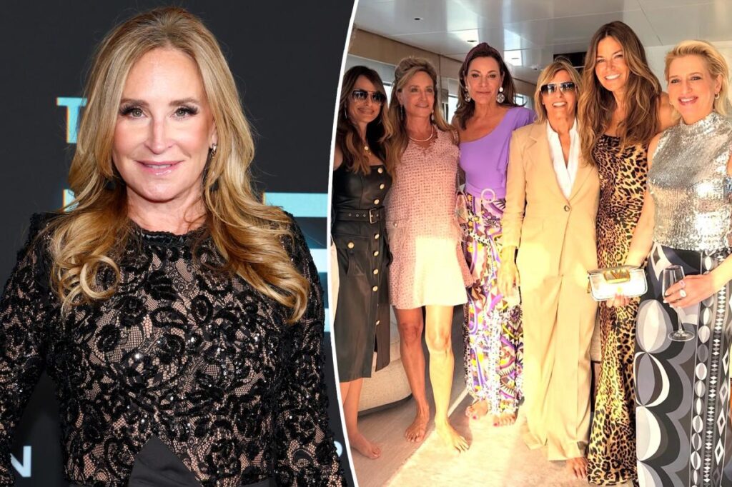 Sonya Morgan has drinks with her ‘RHONY’ serial date while filming ‘The Golden Age’