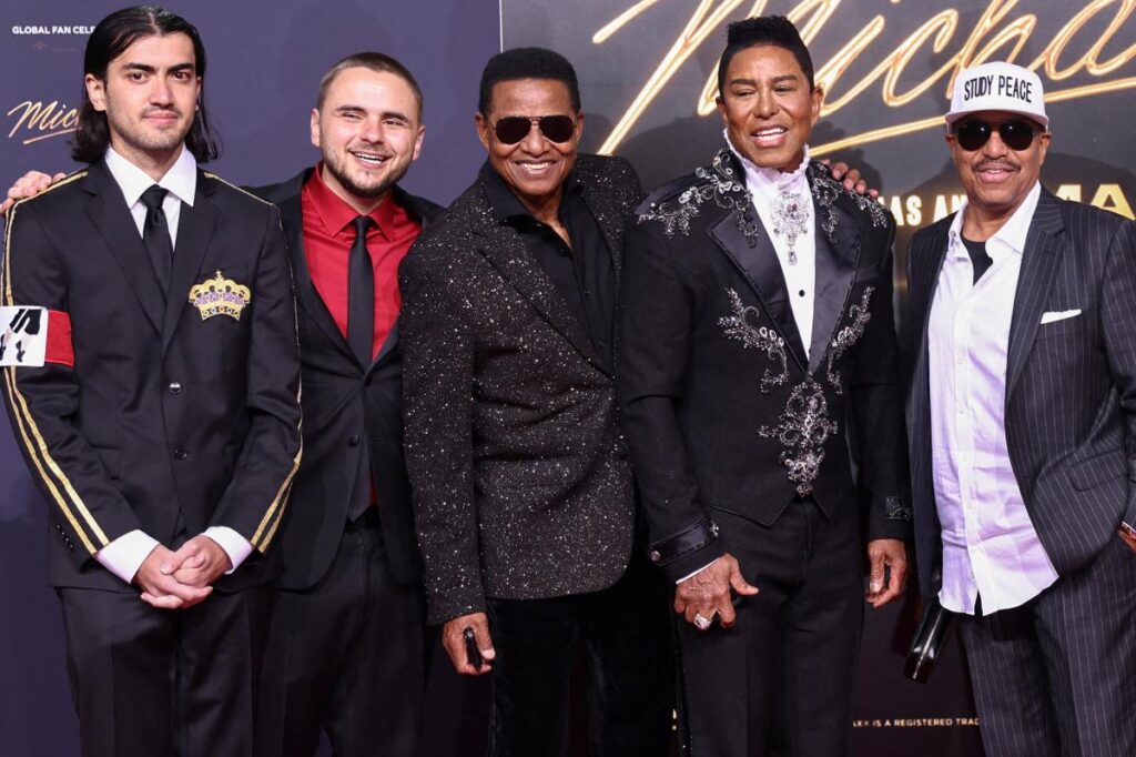Michael Jackson’s sons and brothers attend movie premiere — while three important family members are noticeably absent