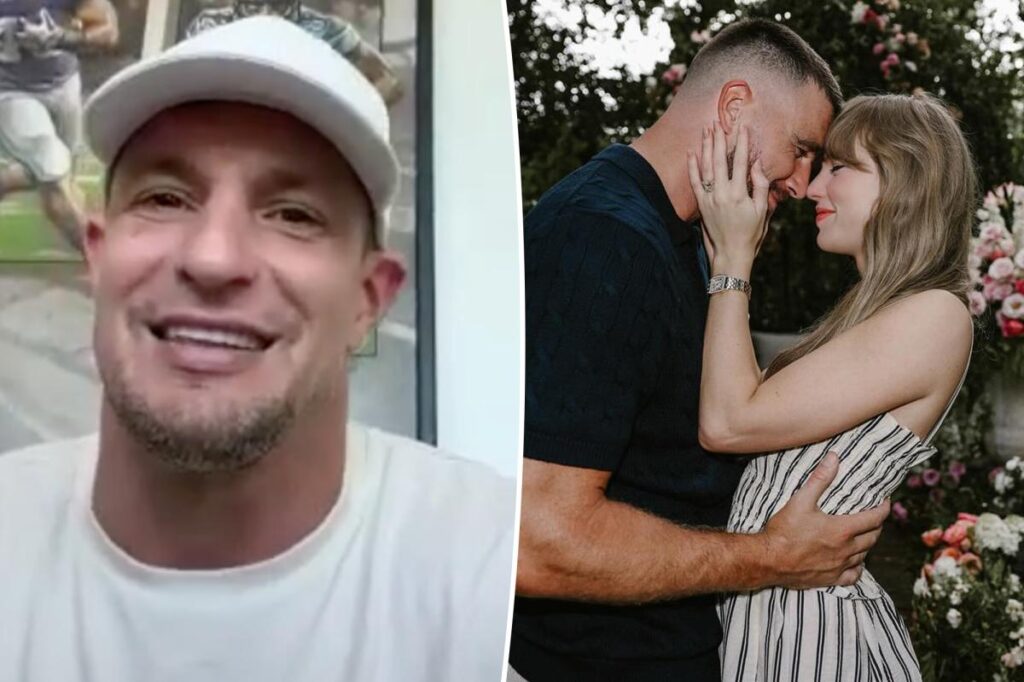 Rob Gronkowski teases Taylor Swift and Travis Kelce’s crazy wedding plans