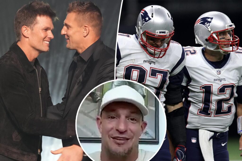 Rob Gronkowski offers cheeky dating advice to Tom Brady