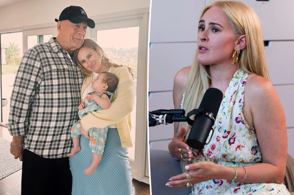 Rumer Willis shares the positive side of father Bruce Willis’ battle with dementia