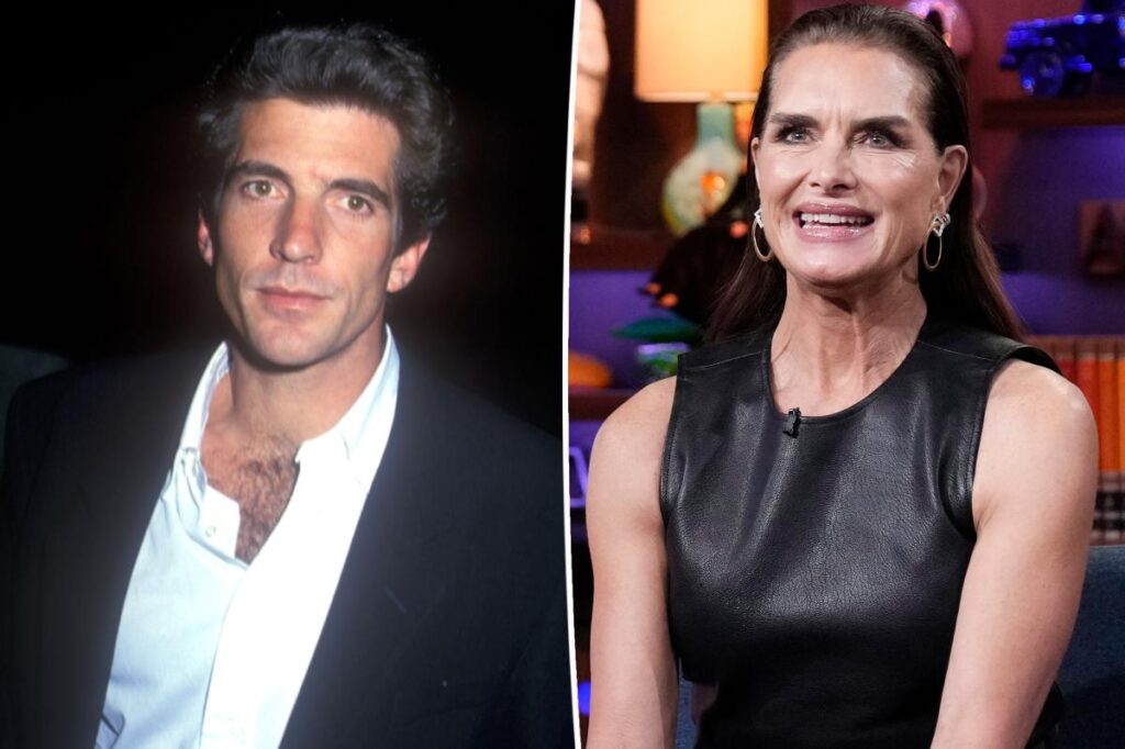 Brooke Shields reveals if she ever dated John F. Kennedy Jr.