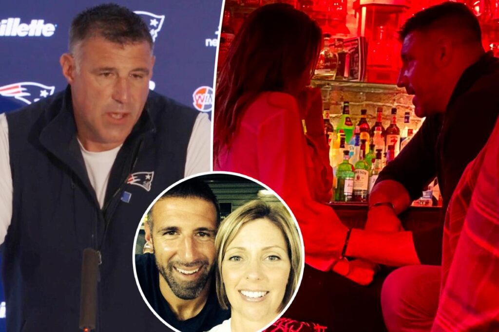 Mike Vrabel gushes about wife Jen and kids in Patriots press conference following Dianna Russini scandal