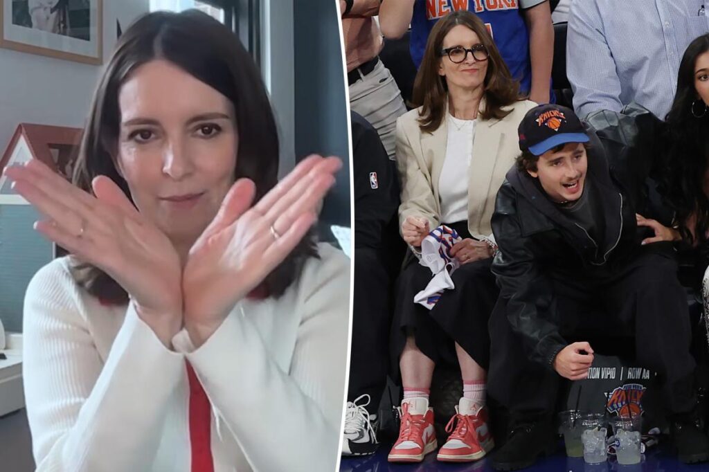 Tina Fey responds to Timothee Chalamet viral incident at Knicks game