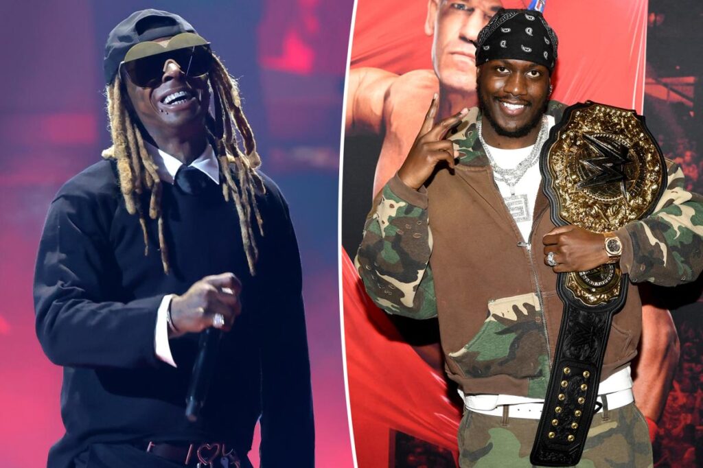Lil Wayne and Lil Yachty race in Belmont Stakes