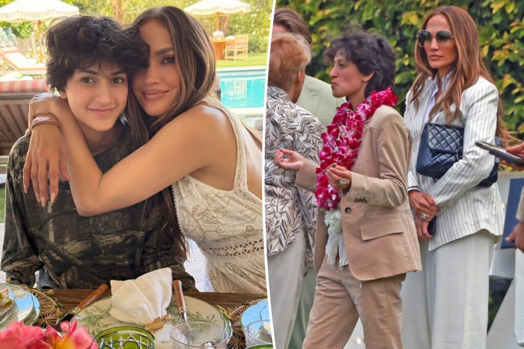 Jennifer Lopez’s baby Emme reveals new name at high school graduation