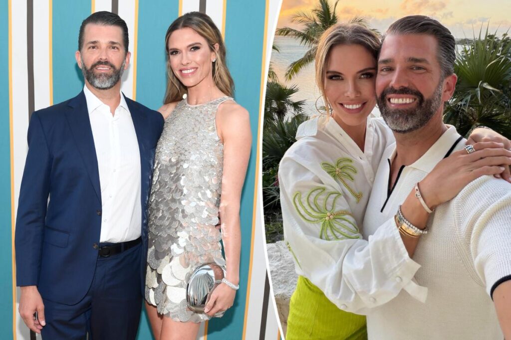 Donald Trump Jr. shares video of his wedding to Bettina Anderson