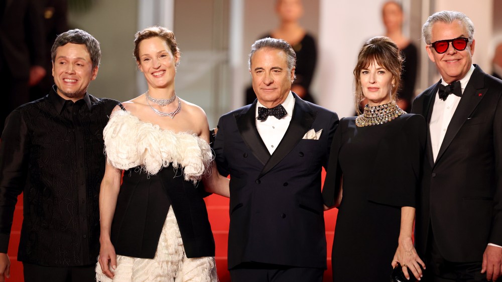 Andy Garcia’s ‘Diamonds’ wins 7-minute ovation at Cannes