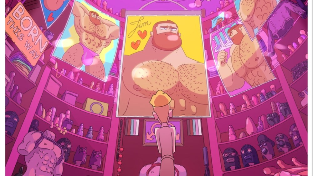 Gym Queen, an animation about a gay influencer, combines sex and comedy