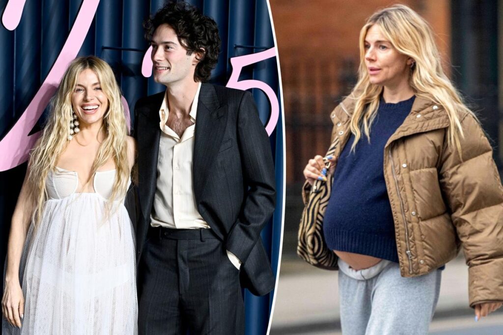 Sienna Miller gives birth to second and third child with boyfriend Oli Green