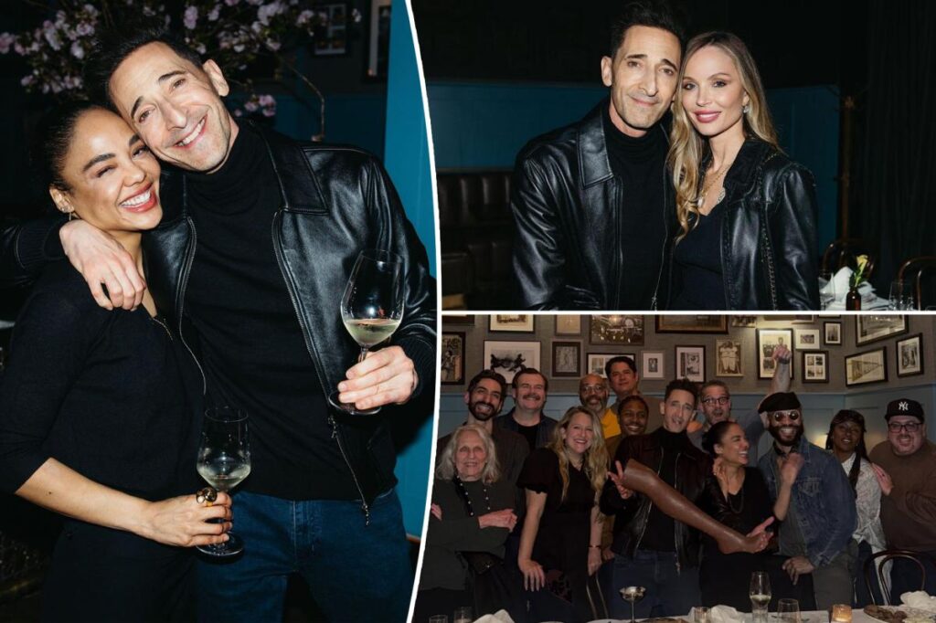 Adrien Brody closes swanky New York restaurant for A-list celebration