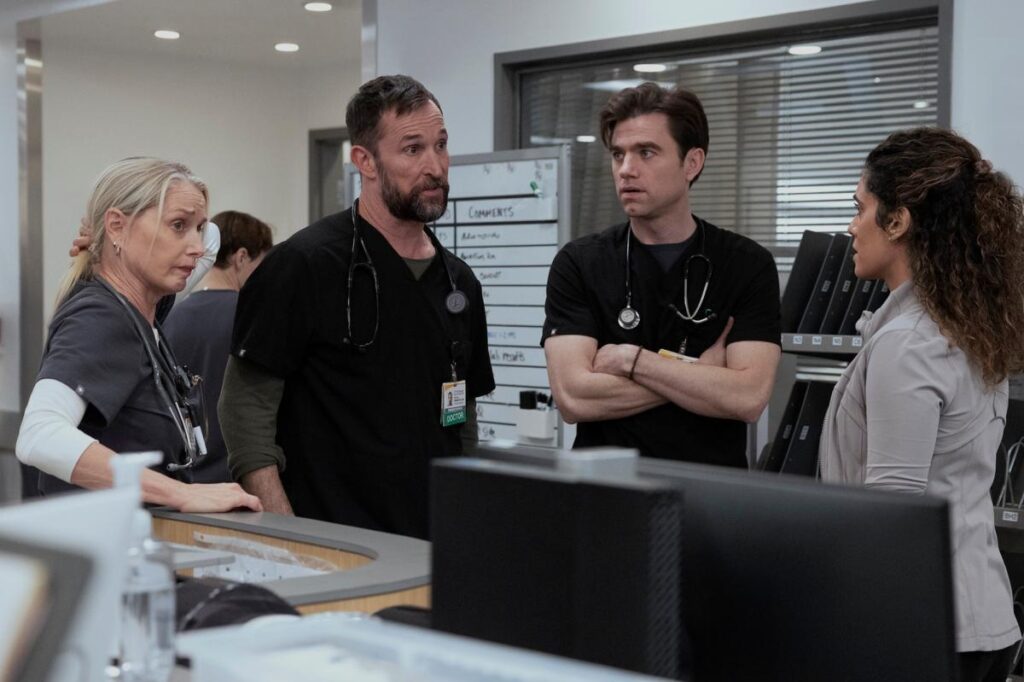 Noah Wyle’s ‘The Pit’ co-star Sepideh Moafi breaks silence on feud rumors
