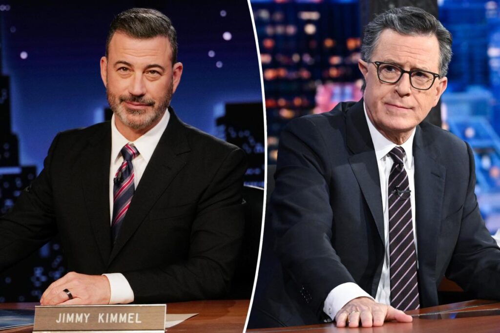 Jimmy Kimmel sheds light on Stephen Colbert’s late-night post-show exit plan