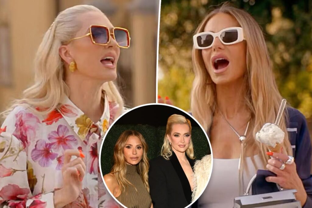 Dorit Kemsley releases update on relationship with Erika Jayne after being ‘blindsided’ in Italy