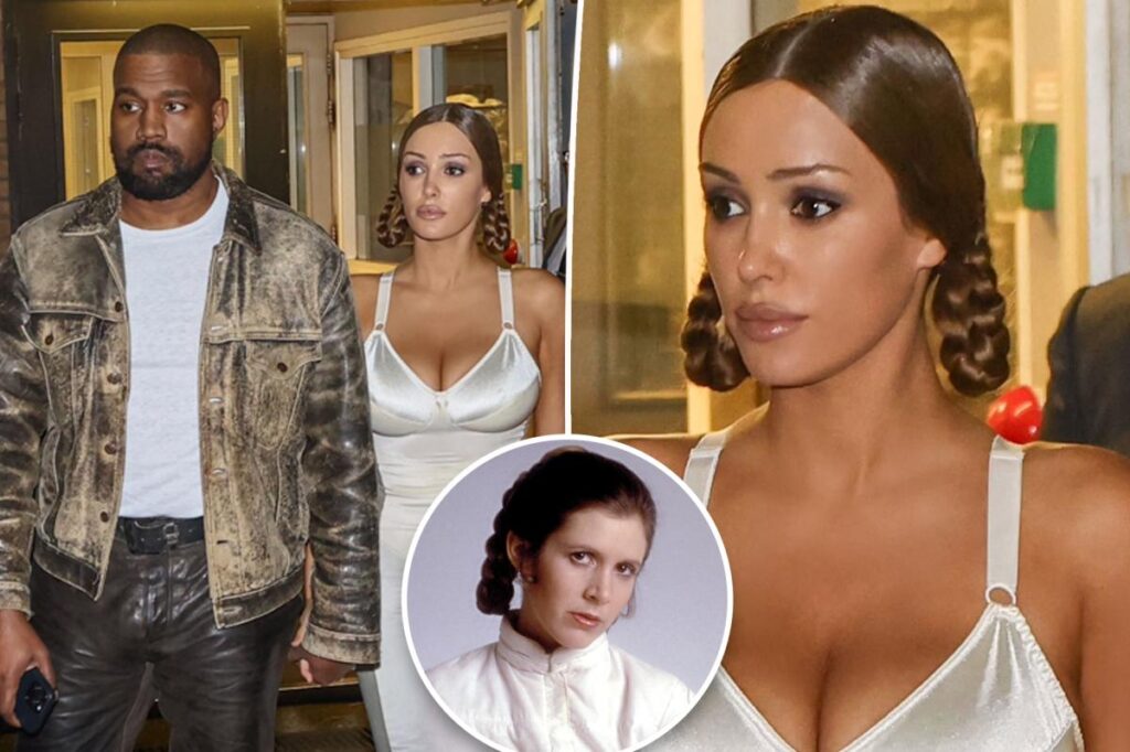 Bianca Censoli compares new hairstyle to Princess Leia on date with Kanye West