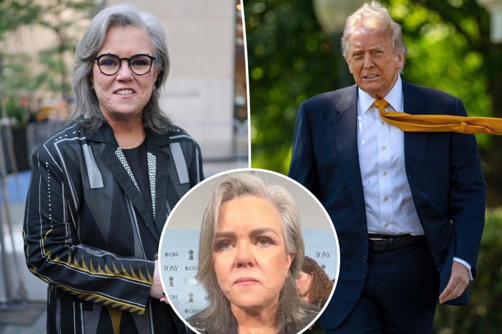 How Rosie O’Donnell felt returning to the US for the Tony Awards following President Trump’s civil rights threats